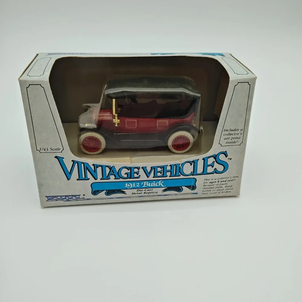 VTG ERTL 1912‎ Buick Model 35 Diecast 1/43 Scale 1985 NIB NOS Includes Artwork